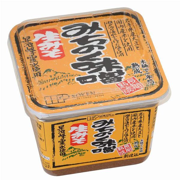 みちのく味噌 生みそ（カップ）（500g） 創健社 : PURE・HEART 自然館