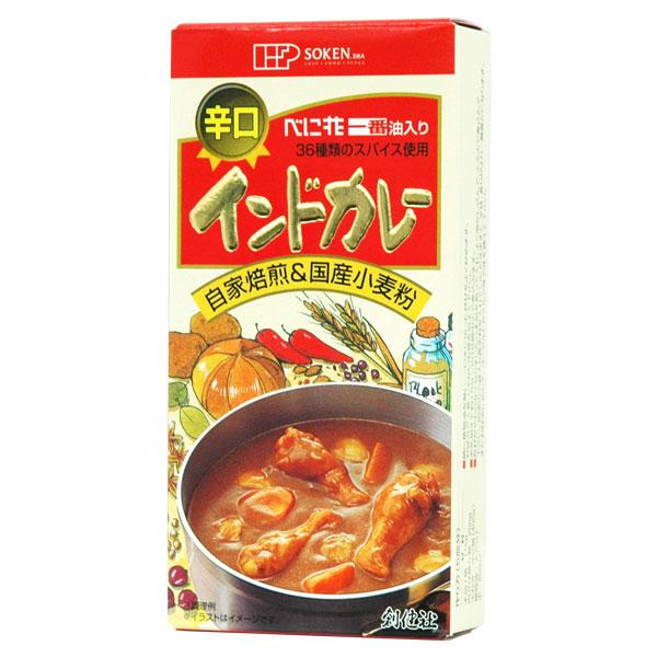36種類のスパイス、圧搾しぼりのべに花油、直火焙煎した国産小麦の小麦粉、チキンブイヨン、少し多めの香辛料等で仕上げた、香り高く程よい辛さの辛口カレールウです。ビーフエキス等、牛由来の原材料は使用していません。辛さと香りをプラスする香辛料小袋...
