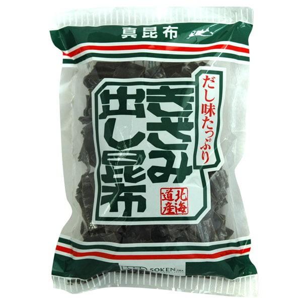 北海道産真昆布を使いやすく刻んだ出し昆布です。必要量を手軽に利用していただけます。うまみたっぷりですので鍋物・煮物・お味噌汁など各種お料理にお使い下さい。【関連ワード】創健社 真昆布 こんぶ