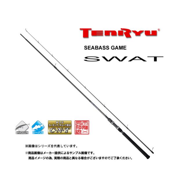 天龍(TENRYU) '20 SWAT(スワット) SW972S-ML (シーバスロッド) (021775