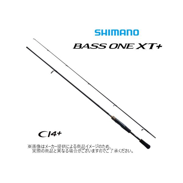 SHIMANO　Bantam 264UL-S/2 バスロッド シマノ（SHIMANO） '23 BASS ONE XT+(バスワンXT+) 266ML-2 (バス