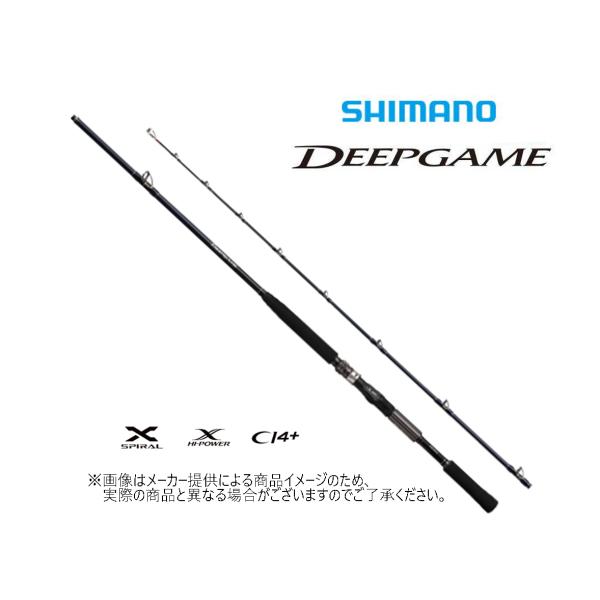 DEEPGAME 船竿 ディープゲーム シマノ オモリ負荷 80-250号 DEEPGAME