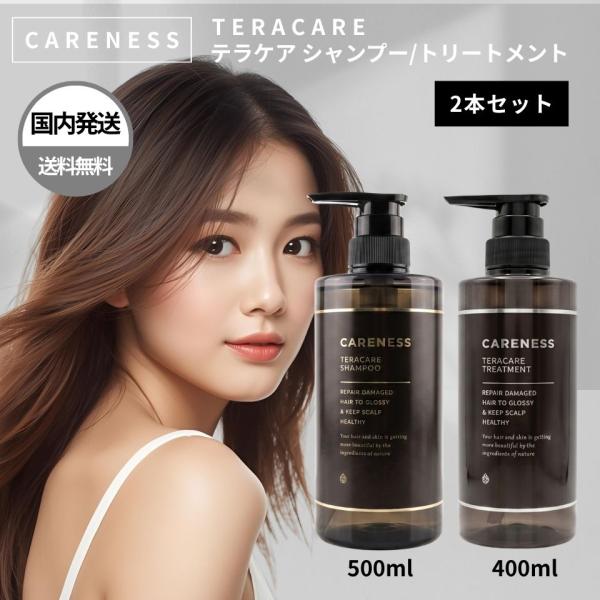 CARENESS（ケアネス） テラケア シャンプー トリートメント 本体 2本