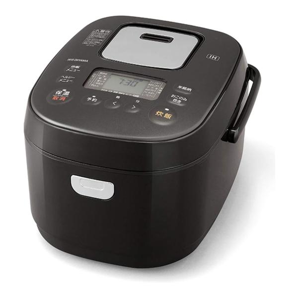 01 アイリスオーヤマ　IHジャー炊飯器　RC-IK50-B 2021年製 銘柄炊き アイリスオーヤマ 炊飯器 5.5合 IHジャー RC-IK50-B
