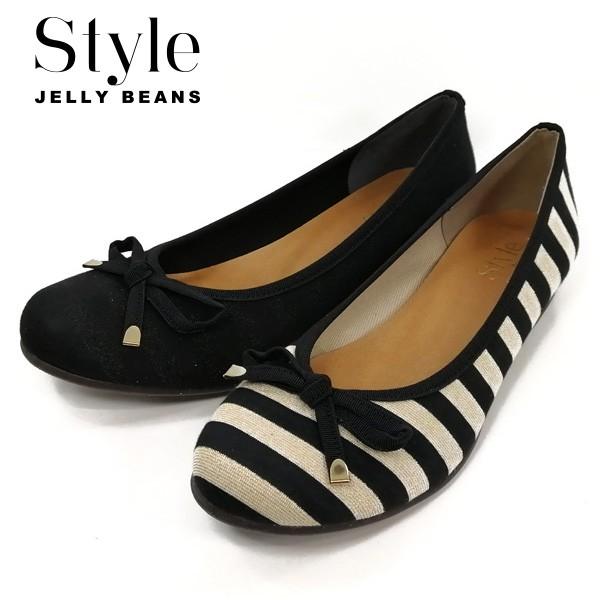 スタイル ジェリービーンズ Jelly Beans バレエシューズ レディース 3950 101 108 108 Onstep 旧シューズshobido 通販 Yahoo ショッピング