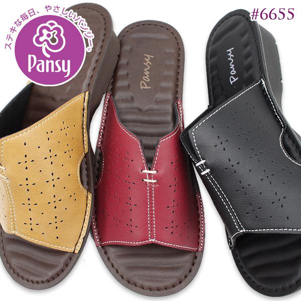 パンジー サンダル パンチング ソフト フレキシブル レディース 6560 100 Onstep 旧シューズshobido 通販 Yahoo ショッピング