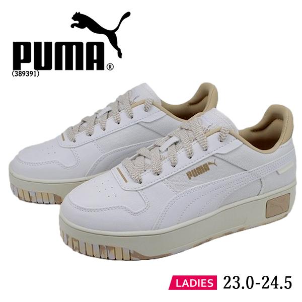 PUMA（プーマ） 厚底 スニーカー キャリーナ ストリート カジュアル