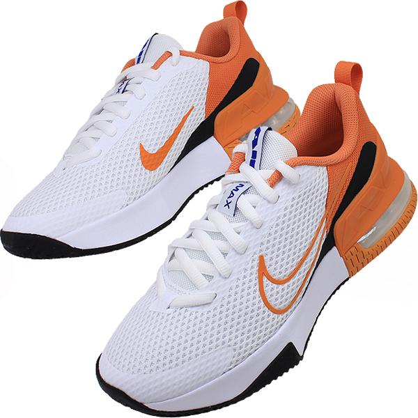 NIKE（ナイキ） スニーカー メンズ ホワイト オレンジ エア マックス