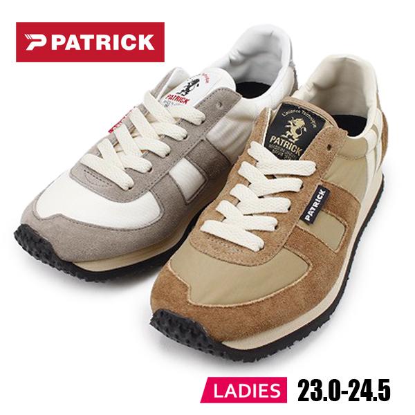 極美品✨希少　パトリック x プリングル コラボスニーカー　レディース24.5 PATRICK（パトリック） 靴 スニーカー ホワイト/グレー ベージュ