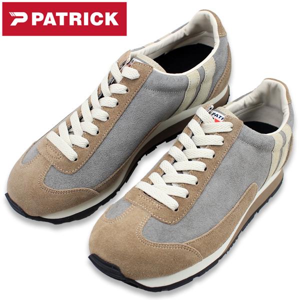 未使用　パトリック　ボストン　日本製　シンプルスニーカー PATRICK（パトリック） レディース スニーカー ボストンサン グレー