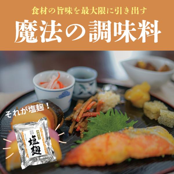 今年5月放映の「カンブリア宮殿」にて取り上げていただき、たくさんのご注文いただきました！塩麹の元祖/完成品800g麹を知り尽くした種麹屋が作った、その名も「天下逸品の塩麹」。◇代引手数料無料 ◇商品名これが元祖！天下逸品の塩麹◇内容量米麹：...