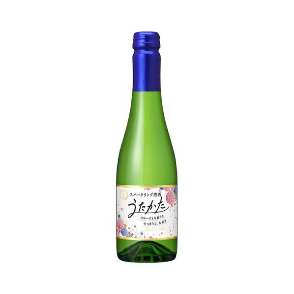 月桂冠 送料無料 スパークリング清酒 うたかた 300ml×12本 1ケース