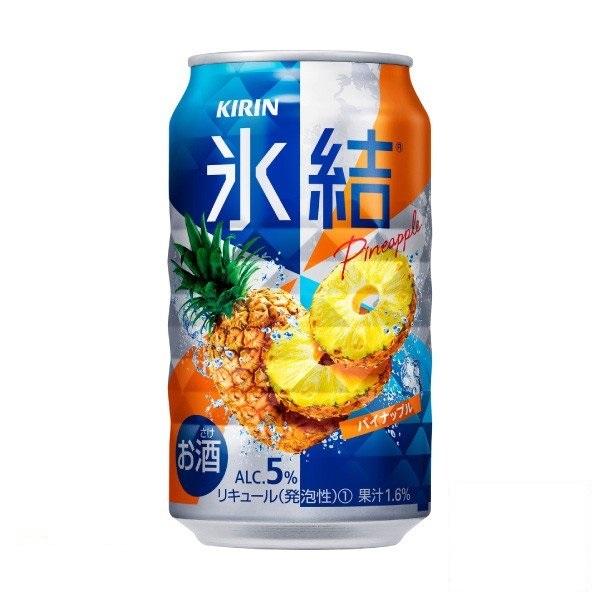 他サイト： 送料無料 キリン 氷結 パイナップル 350ml×24缶 1ケース チューハイの商品画像