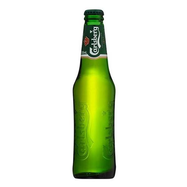 ボトルアート お洒落 オブジェ Carlsberg カールスバーグ SUNTORY（サントリー） 送料無料 カールスバーグ クラブボトル 330ml瓶