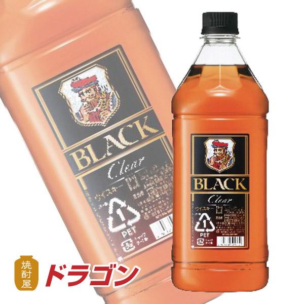 ブラックニッカ クリア 37度 1.8L 1800ml アサヒ ニッカウイスキー ペットボトル