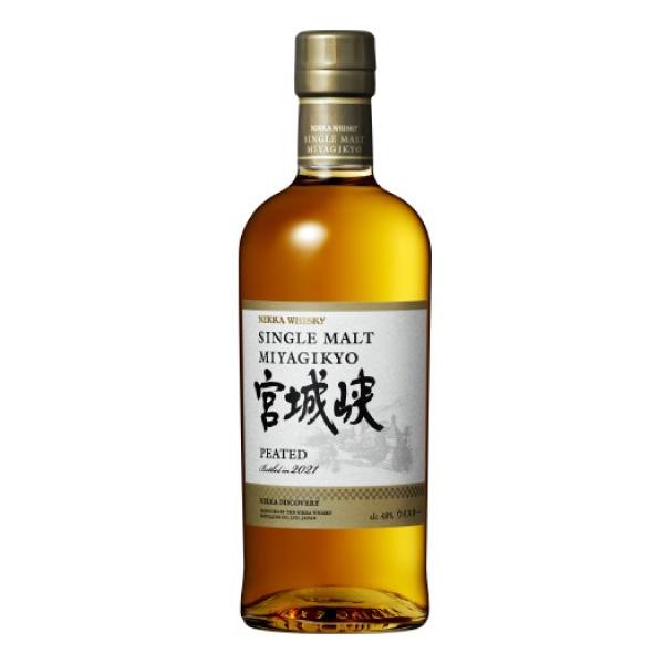 アサヒ 送料無料 シングルモルト 宮城峡 ピーテッド ニッカ 48％ 700ml 