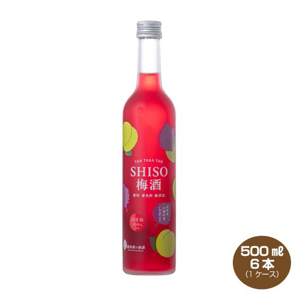 合同酒精 送料無料 鍛高譚 SHISO梅酒 たんたかたん 500ml×6本 12 合同酒精 送料無料 鍛高譚 SHISO梅酒 たんたかたん 500ml×6本 12