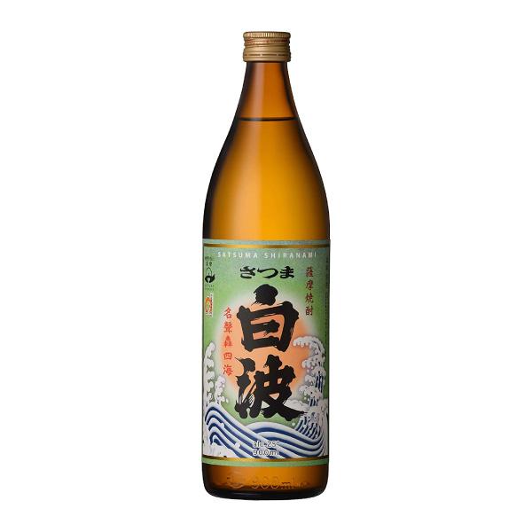 コンプラ瓶 焼酎 スコッチ 薩摩酒造 白波 薩摩酒造 さつま 白波 25度 900ml 芋焼酎 さつましらなみ : 焼酎屋