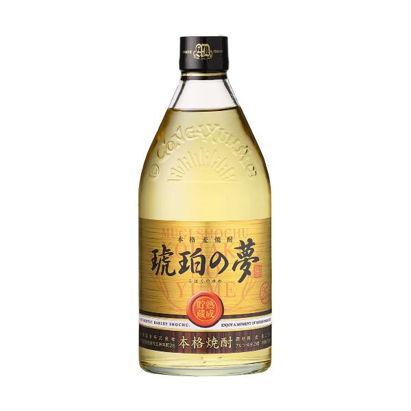 薩摩酒造 琥珀の夢 こはくのゆめ 麦焼酎 720ml 25度 : 焼酎屋ドラゴン