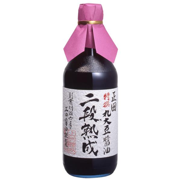 二段熟成しょうゆ500mlビンx6