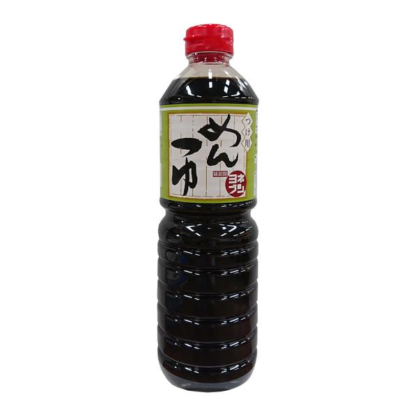 つけ用めんつゆ1Lペットボトルx6