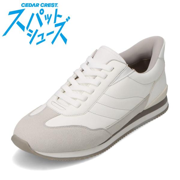 スパットシューズ（スニーカータイプ） メンズ スニーカー 人気 ブランド アイボリー セダークレスト ウォッシャブル CC-35050 SALE