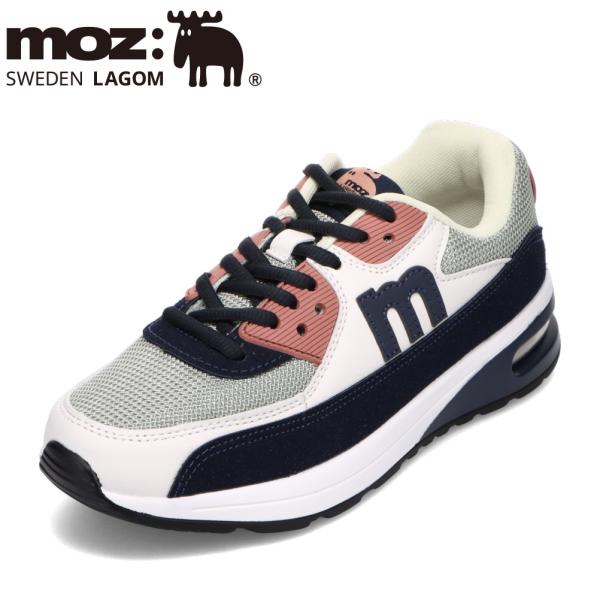 moz（モズ） スウェーデン スニーカー レディース エアソール 歩き