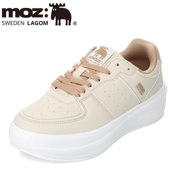 moz（モズ） スウェーデン 厚底スニーカー MOZ-970 レディース
