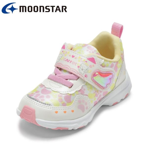 CARROT キャロット にゃんこ×天使モチーフスニーカー CR C2388 キッズ