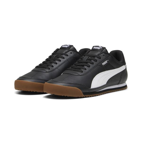 週末限定割引！美品プーマブラックレザー スニーカー ローカット PUMA（プーマ） 385510.11L レディース ローカットスニーカー スポーツ