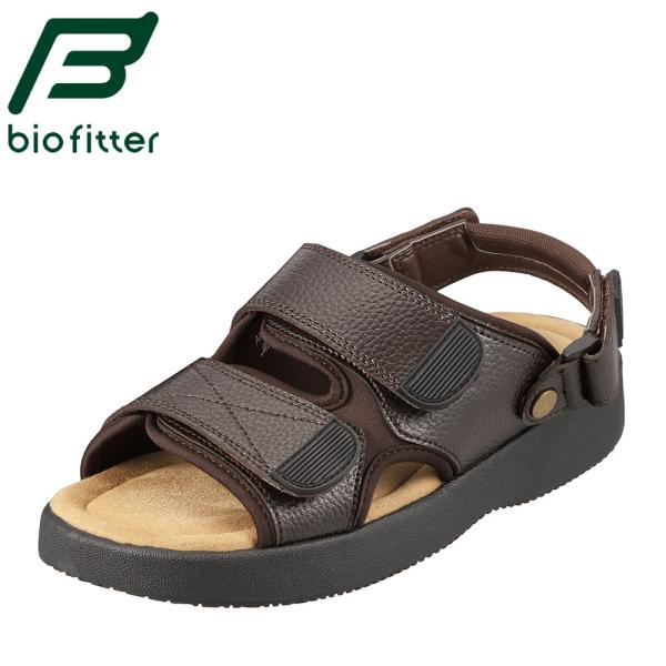 Bio-Fitter コンフォートサンダル 茶 shoe-chiyoda_520088100
