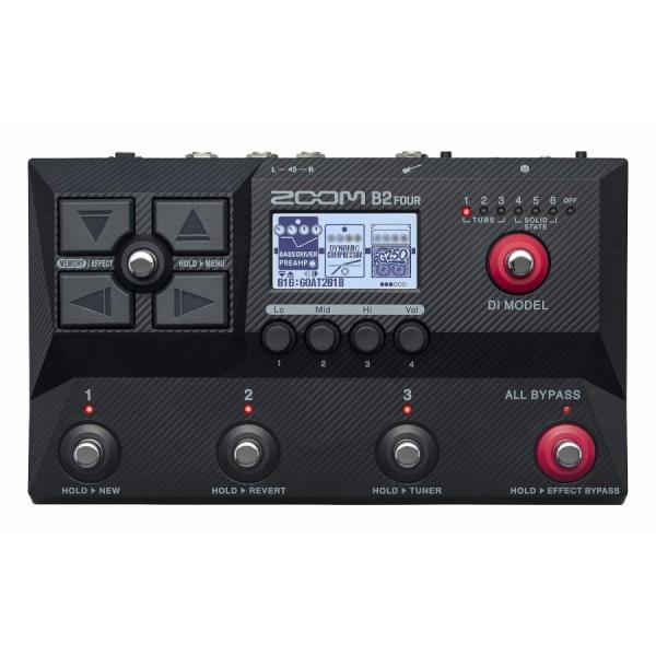 ズーム(楽器) zoom B2 four ベース用 マルチエフェクター : 松栄堂楽器 