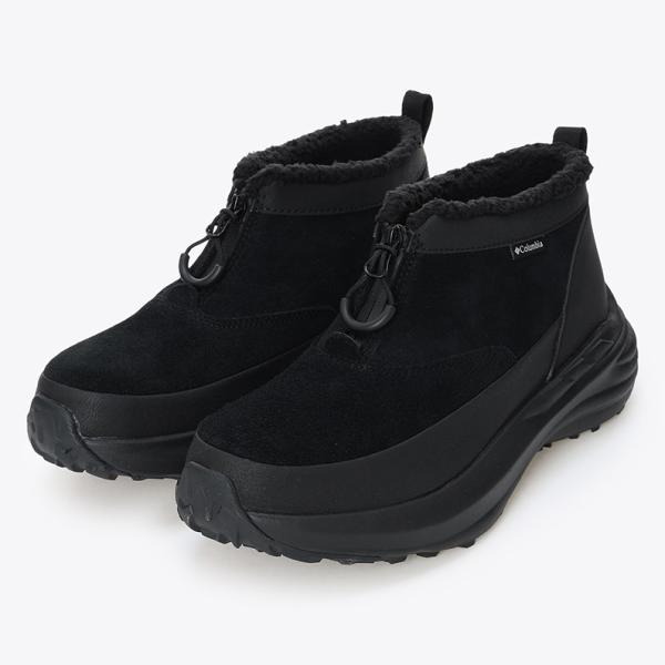 【新品】Columbia サイドゴアウォータープルーフブーツ2025秋冬新作 黒 新品】Columbia サイドゴアウォータープルーフブーツ2025秋冬新作 黒