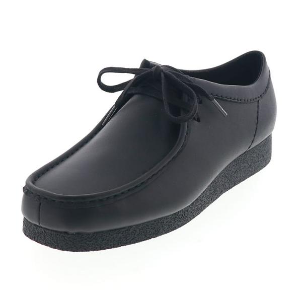 Clarks クラークス ワラビーエヴォウォータープルーフ ブラックレザー WallabeeEVO WP / ワラビーエヴォウォータープルーフ（ブラック