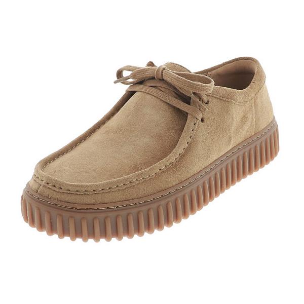 Clarks ワラビー　厚底　torhill トーヒル CLARKS】 クラークス W'S Torhill Bee. トーヒル ビー 26176355 Blue