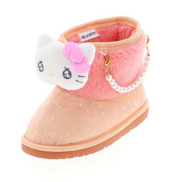 ハローキティ Sanrio サンリオ キティちゃん キッズ ブーツ ムートン調