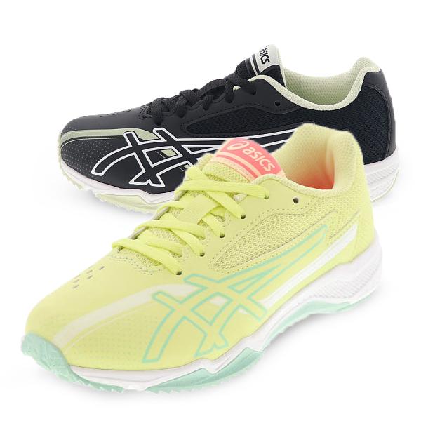 左足 シミ確認用 LAZERBEAM アシックス レーザービーム キッズスニーカー ジュニア