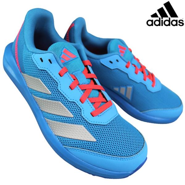adidas（アディダス） スニーカー ファイト J KJ1932 ブルー/シルバー
