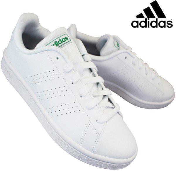 アディダス Adidas Ee7690 アドバンコートベース ランニングホワイト グリーン メンズ レディース ローカットスニーカー 運動靴 白靴 合成皮革 靴ショップやまう 通販 Paypayモール