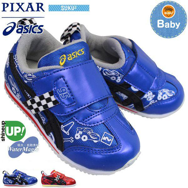アシックス スクスク アイダホベビー カーズ スニーカー 1144a186 ベビー ブルー レッド 14 0cm 15 5cm 靴ショップやまう 通販 Paypayモール