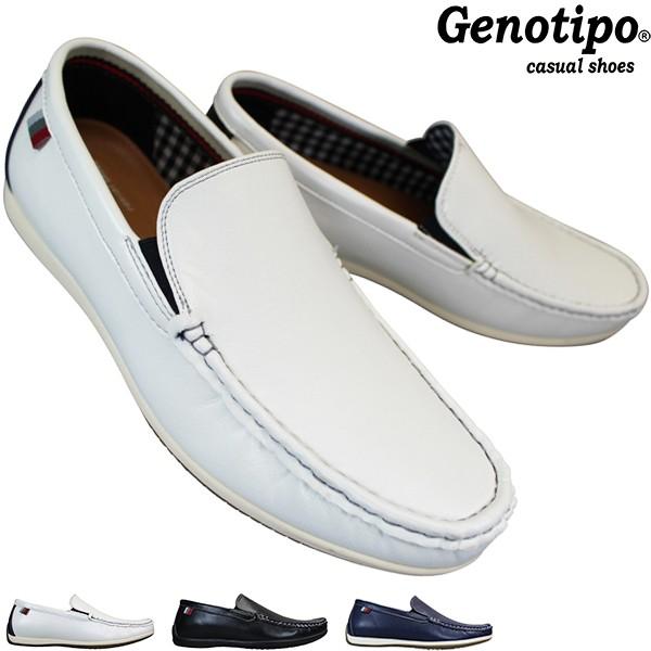 Genotipo メンズシューズ カジュアルシューズ デッキシューズ ドライビングシューズ 紳士靴 スリッポン 紐なし靴 モカシン 靴ショップやまう 通販 Paypayモール