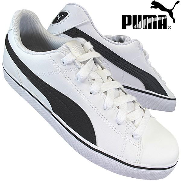 Puma 01 プーマ コートポイント Vulc V2 ホワイト ブラック Court Point Vulc V2 メンズ スニーカー シューズ 靴 紐靴 Puma 01 靴ショップやまう 通販 Paypayモール