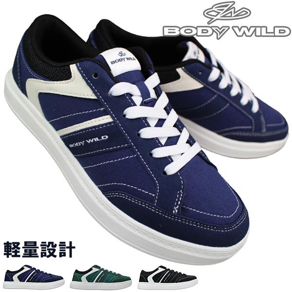 BODY WILD（ボディワイルド） スニーカー BMS1592 ネイビー グリーン