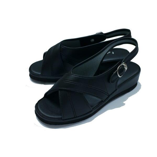 レディース ピュアウォーカーPW7602履きやすいオフィスサンダル ナース