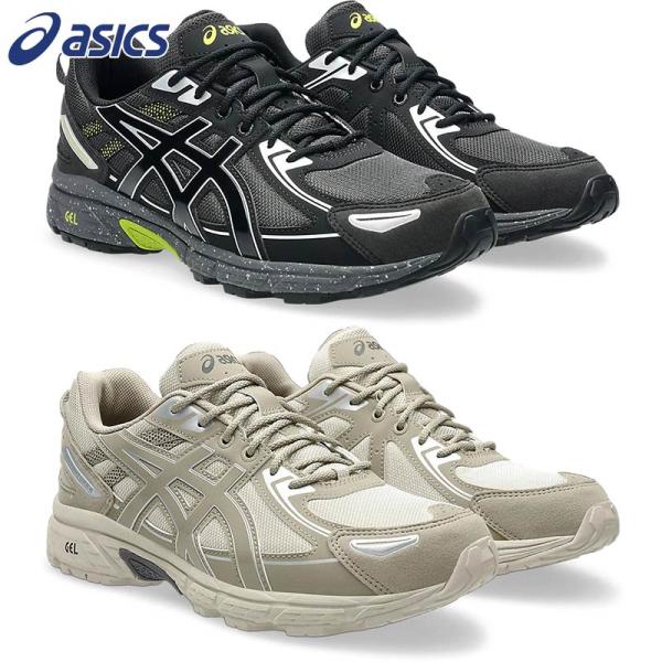 アシックス メンズ レディース GEL-VENTURE 6 ゲルベンチャー スニーカー 靴 シューズ 紐 ローカット 送料無料 asics 1203A438 ASICS（アシックス） 2E相当 メンズ レディース GEL-VENTURE 6 ゲル