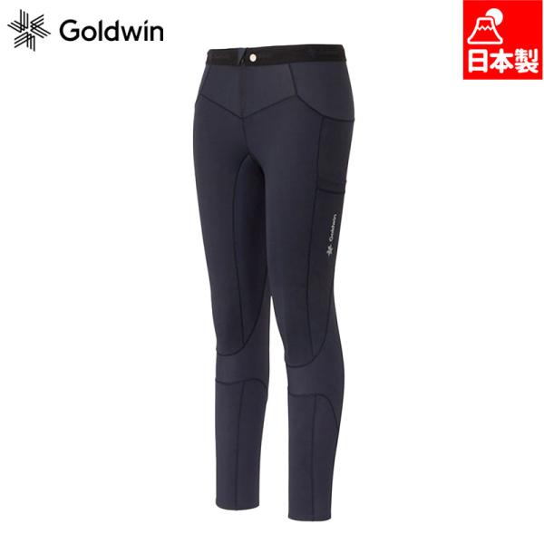 【メール便送料無料】ゴールドウイン シースリーフィット Goldwin C3fit ロングタイツ レディース フォーカスサポートロングタイツ GCW14158 BK GOLDWIN（ゴールドウイン） ゴールドウィン レディース フォーカス