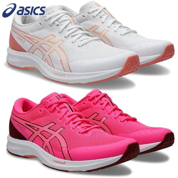 E幅 アシックス レディース LYTERACER 6 スニーカー 靴 シューズ ランニング ジョギング トレーニング ローカット 紐靴 軽量 部活 運動 スポーツ 1012B764