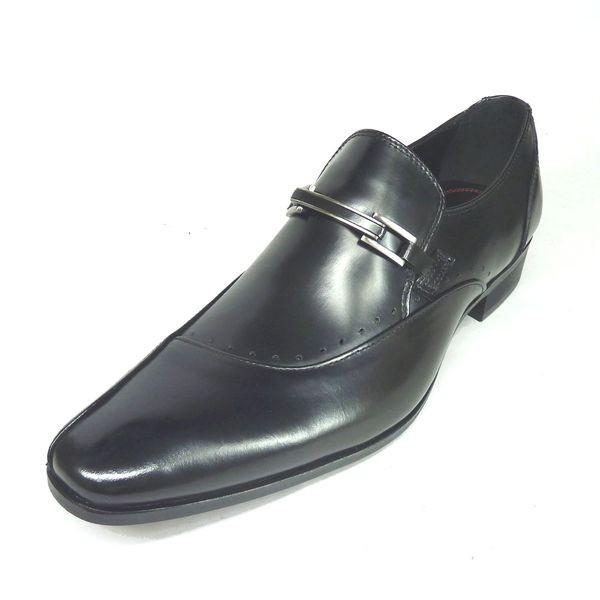 トラサルディ メンズシューズ ブラック TRUSSARDI トラサルディ 靴 メンズ TR13090 ブラック 本革