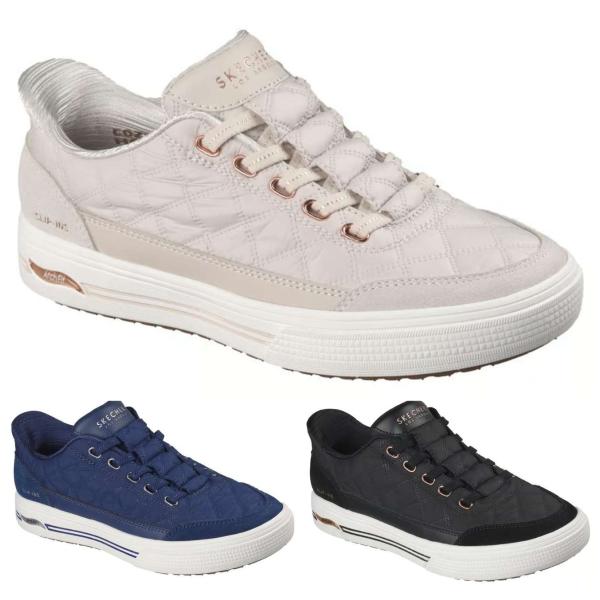 SKECHERS Slip-ins ARCH FIT ARCADE-CUDDLE STEPS 177209 スケッチャーズ スリップインズ：アーチフィット アーケード -カドル ステップ レディス スリッポン