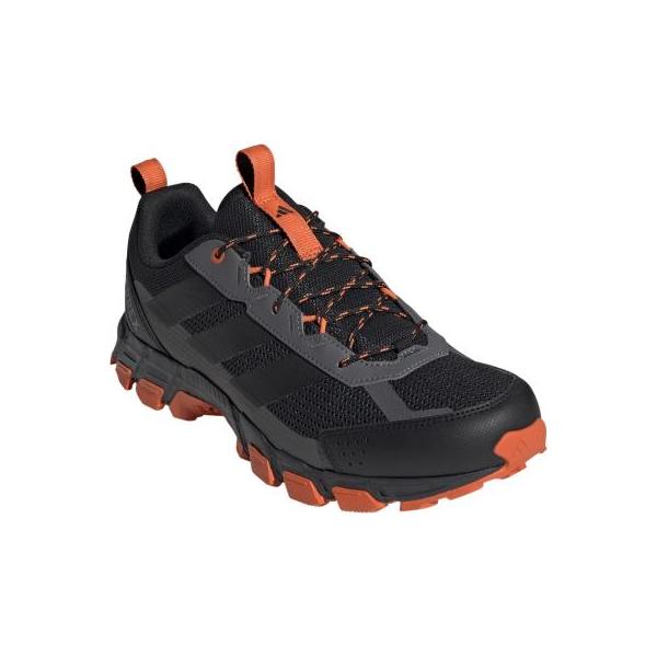 adidas TERREX ROCKADIA M KJ0410 アディダス テレックス ロッカディア kj0410 メンズ 25〜29.0cm ひも靴 男性 ハイキング トレイル アウトドア 黒/オレンジ